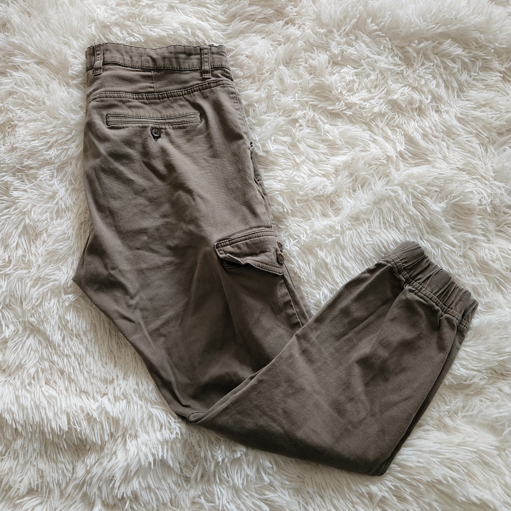F21 Joggers - Olive Green